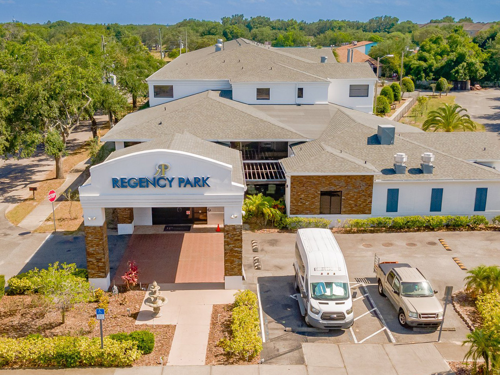 Regency Park Assisted Living and Memory Care Aerial View